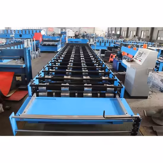 Factory Direct Sale Manufacturer 836 Corrugated Galvanized Metal Panel Roof Sheet Roll Forming Machine