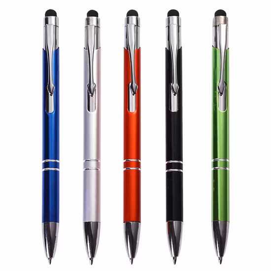 Aluminum Stick Touch Screen Pen, Metal Pen, Ballpoint Pen Metal, Office Pen, Promotional Pen