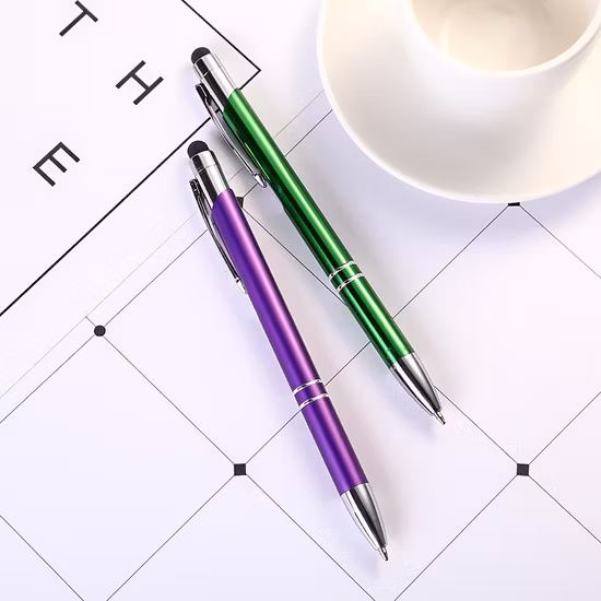 Aluminum Stick Touch Screen Pen, Metal Pen, Ballpoint Pen Metal, Office Pen, Promotional Pen